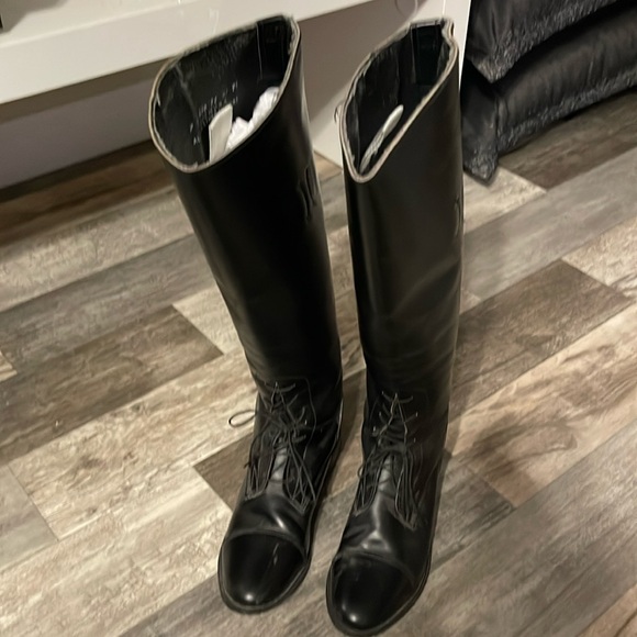 Custom Leather Riding Boots. - Picture 1 of 5